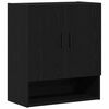 vidaXL Meuble mural 60 x 31 x 70 cm Bois d'ing&eacute;nierie Ch&ecirc;ne noir