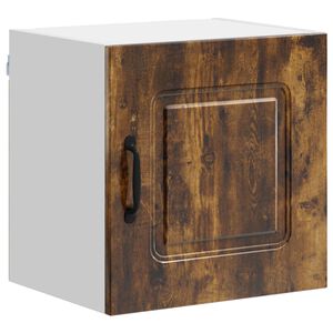 vidaXL Panneau de lave-vaisselle Kalmar Ch&ecirc;ne fum&eacute; 40 x 31 x 40 cm