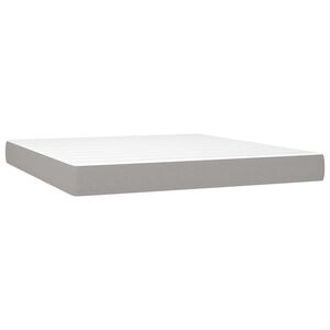 vidaXL Matelas de lit &agrave; ressorts ensach&eacute;s fermet&eacute; moyenne 152x203x20 cm tissu