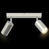 vidaXL Spot de plafond Nickel 26 x 5,5 x 16,5 cm M&eacute;tal