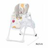 Kinderkraft Chaise haute pour b&eacute;b&eacute; YUMMY Multicolore