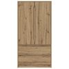 vidaXL Cabinet de salle de bain Ch&ecirc;ne artisanal 79,5 x 49 x 156 cm