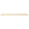 vidaXL Lattes de lit 70x200 cm bois de pin massif