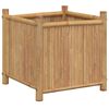 vidaXL Jardini&egrave;re 50x50x50 cm bambou
