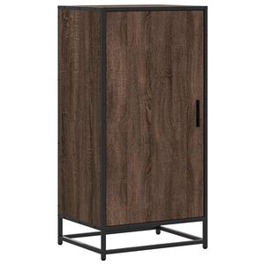 vidaXL &Eacute;tag&egrave;re &agrave; chaussures ch&ecirc;ne marron 48x38x97,5 cm bois ing&eacute;nierie