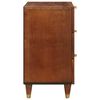 vidaXL Tables de chevet 50 x 33 x 62 cm Bois de mangue massif