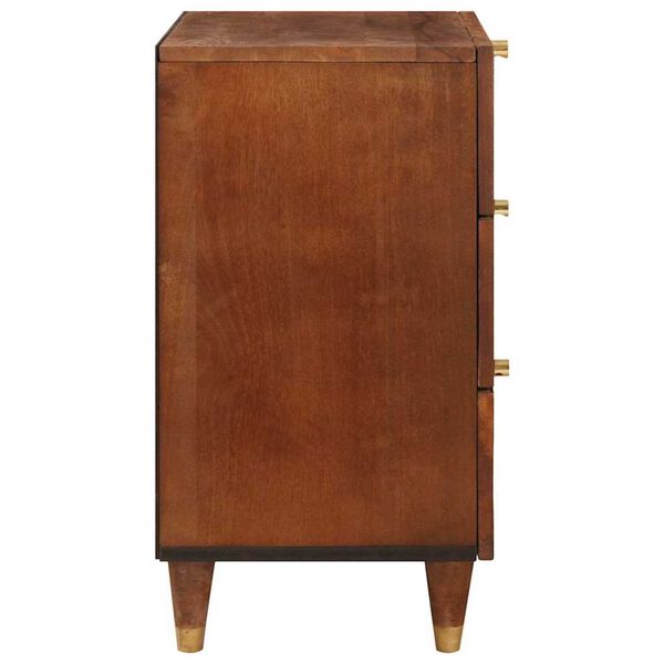 vidaXL Tables de chevet 50 x 33 x 62 cm Bois de mangue massif