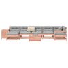 vidaXL Salon de jardin 9 pcs bois massif sapin de douglas