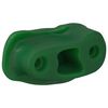 vidaXL Pr&eacute;hension d'escalade 2 pcs Vert 100 x 67 x 43 mm PP