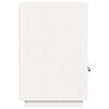 vidaXL Armoire de bureau Blanc 40x50x75 cm Bois massif de pin
