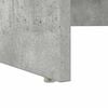 vidaXL Bureau Gris b&eacute;ton 120,5 x 44 x 88,5 cm Bois d'ing&eacute;nierie