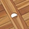 vidaXL Ensemble &agrave; manger de jardin 7 pcs Bois de teck massif