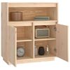 vidaXL Buffet 70x34x80 cm Bois massif de pin