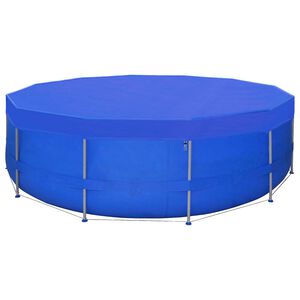 vidaXL Couverture de piscine PE Ronde 460 cm 90 g/m&sup2;