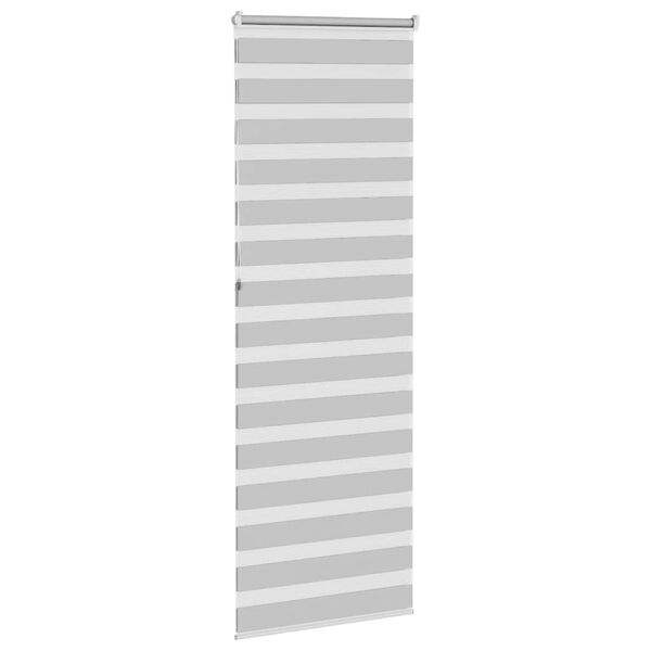 vidaXL Store z&egrave;bre gris clair largeur du tissu 70,9 cm polyester