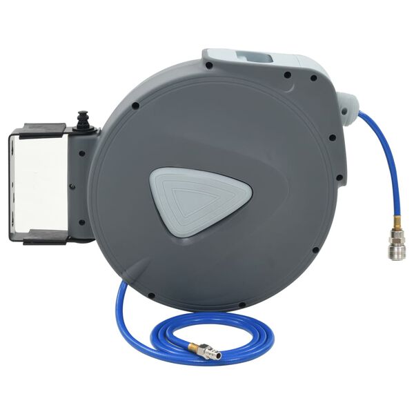 vidaXL Enrouleur automatique de tuyau d'air 1/4" 30 m