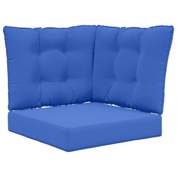 vidaXL Coussin de canap&eacute; d'ext&eacute;rieur 3 pcs Turquoise Polyester