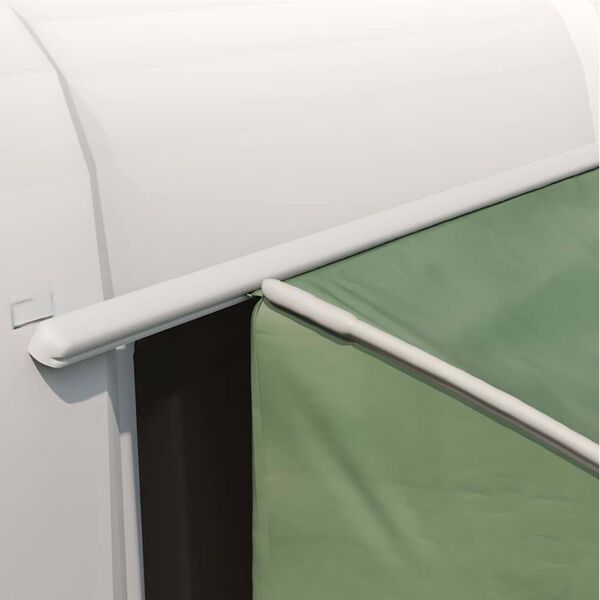 vidaXL Tente avec toit Autre Vert et Noir 194 x 180 x 210 cm Polyester