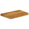 vidaXL Dessus de table &agrave; bord vivant 40x30x2,5 cm bois massif manguier