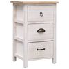 vidaXL Armoire lat&eacute;rale 35x25x57 cm Bois de Paulownia