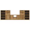 vidaXL Meubles TV 5 pcs avec rangement ODDA bois de pin massif