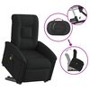 vidaXL Fauteuil de massage inclinable Noir Tissu