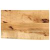 vidaXL Dessus de table 40x30x2,5 cm bord vif bois massif manguier brut