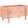 vidaXL Lit sur&eacute;lev&eacute; de jardin 101x50x57 cm bois Douglas massif
