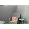 Nature &Eacute;cran de jardin &agrave; double face PVC 1x3 m Gris