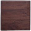 vidaXL Table de chevet marron classique bois d'acajou massif