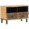 vidaXL Meuble TV 70x33x46 cm Bois massif de manguier