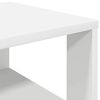 vidaXL &Eacute;tag&egrave;re &agrave; chaussures blanc 61x32x70 cm bois d'ing&eacute;nierie
