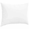 vidaXL Coussins de canapé 2 pcs Blanc 70 x 50 cm tissu