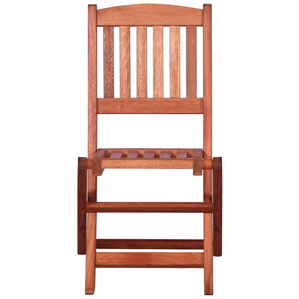 vidaXL Chaises &agrave; manger pour enfants lot de 2 Bois d'eucalyptus
