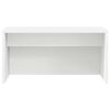 vidaXL Bureau mural Blanc 60 x 45 x 30 cm Bois d'ing&eacute;nierie
