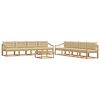 vidaXL Ensemble de canap&eacute;s d'ext&eacute;rieur 9 pcs Blanc et Beige