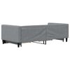 vidaXL Lit de jour avec gigogne et tiroirs sans matelas 90x200 cm