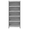 vidaXL Biblioth&egrave;que 2 pcs Gris Sonoma 80 x 30 x 155 cm