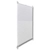 vidaXL Store pliss&eacute; 100x125 cm Blanc