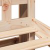 vidaXL Lit biblioth&egrave;que sans matelas 160x200 cm bois massif de pin