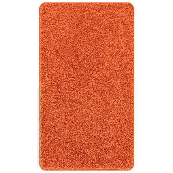 vidaXL Tapis de bain antid&eacute;rapant Orange 70 x 120 cm PP