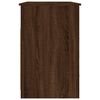 vidaXL Bureau avec tiroirs Ch&ecirc;ne marron 102x50x76 cm Bois d'ing&eacute;nierie