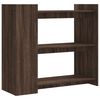 vidaXL Table console ch&ecirc;ne marron 100x35x90 cm bois d'ing&eacute;nierie