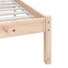 vidaXL Cadre de lit sans matelas bois de pin massif 120x200 cm