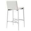 vidaXL Ensemble de bar 3 pcs Similicuir Blanc