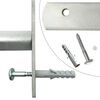 vidaXL Grilles r&eacute;glables de s&eacute;curit&eacute; de fen&ecirc;tres 2 pcs 1000-1500 mm