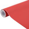 vidaXL Films de voiture 2 pcs Rouge mat 100x150 cm+50x150 cm