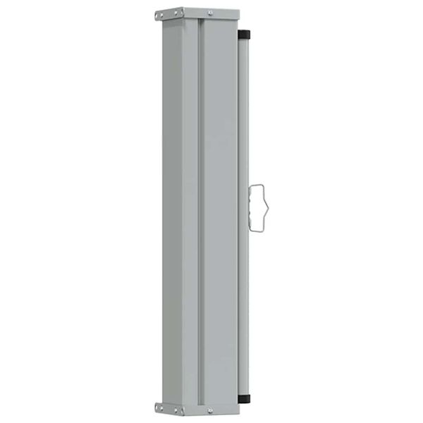 vidaXL Auvent lat&eacute;ral r&eacute;tractable de patio 80x300 cm Rouge