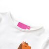 T-shirt enfants &agrave; manches longues &eacute;cru 92