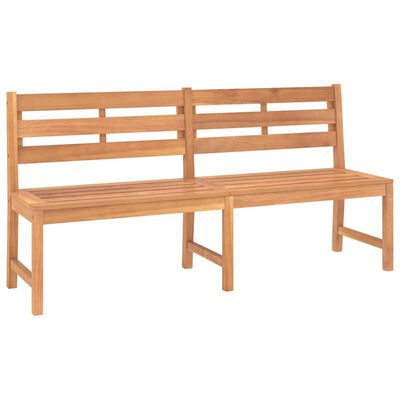 vidaXL Ensemble à manger de jardin 3 pcs Bois de teck massif